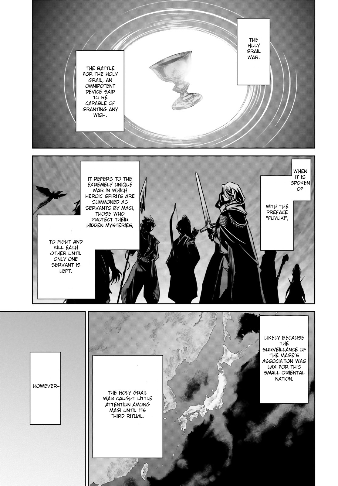 Fate/Apocrypha Chapter 1 page 7 - Chapter 1: Episode: 01 Night Before the Curtain Rises -Black-