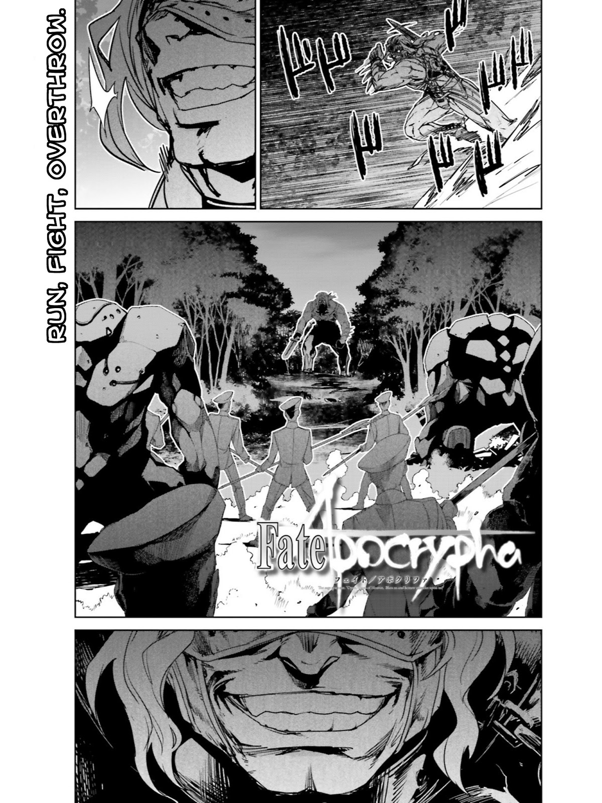 Fate/Apocrypha Chapter 11 page 1 - Chapter 11: Episode: 11 Laughing Berserker