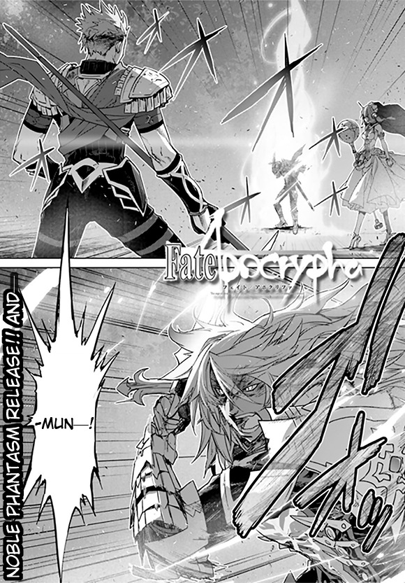 Fate/Apocrypha Chapter 13 page 1 - Chapter 13: Episode: 13 Chiron