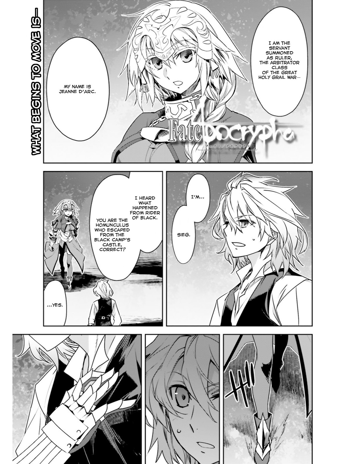 Fate/Apocrypha Chapter 17 page 2 - Chapter 17: Episode: 17 Assassin of Black
