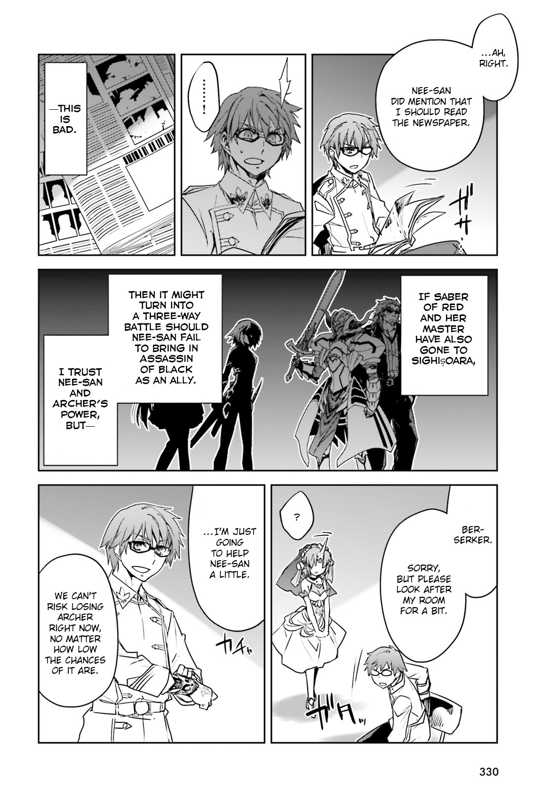 Fate/Apocrypha Chapter 18 page 12 - Chapter 18: Episode: 18 The Masters