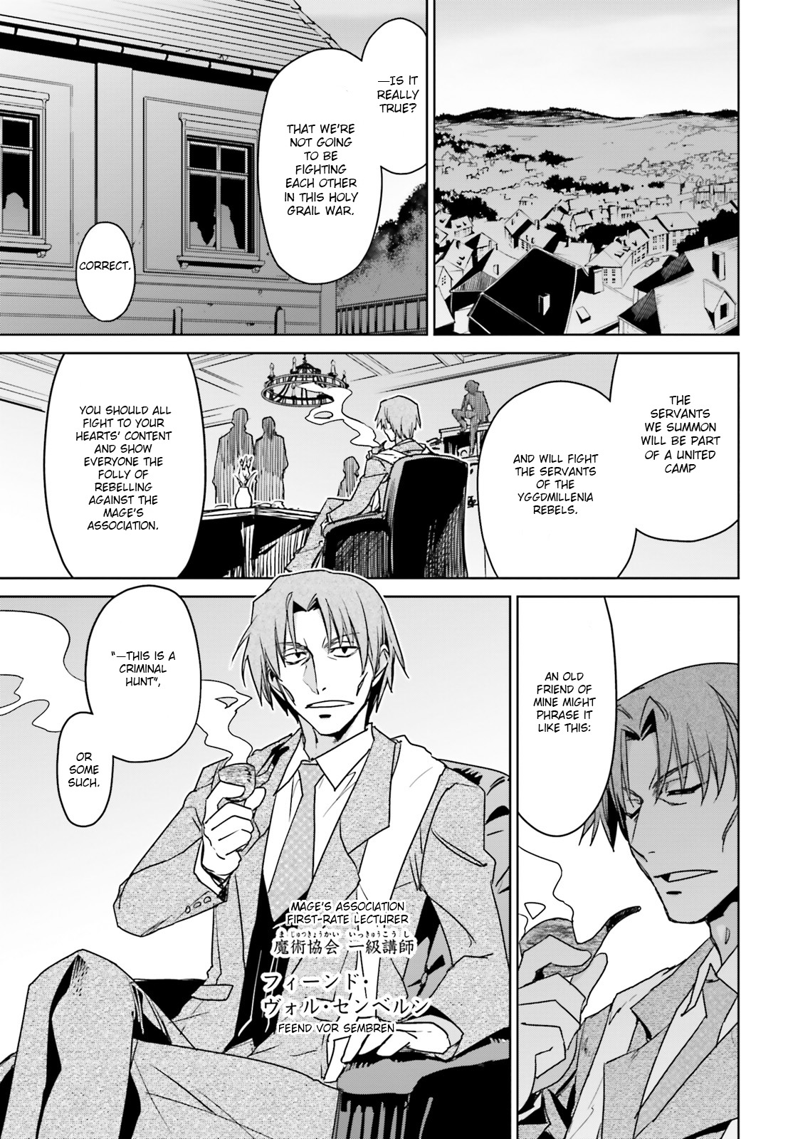 Fate/Apocrypha Chapter 2 page 11 - Chapter 2: Episode: 02 Night Before the Curtain Rises -Red-