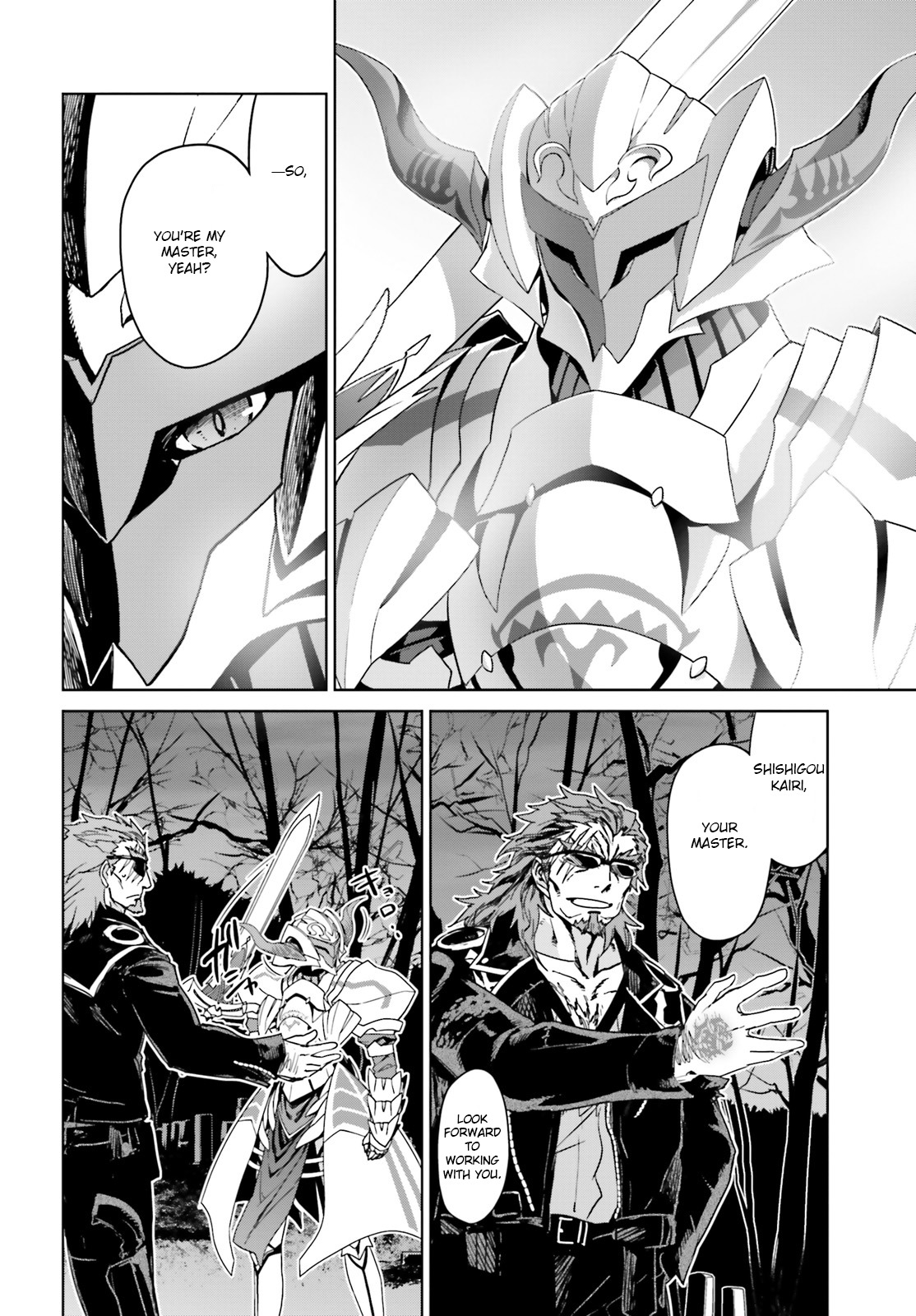Fate/Apocrypha Chapter 2 page 28 - Chapter 2: Episode: 02 Night Before the Curtain Rises -Red-