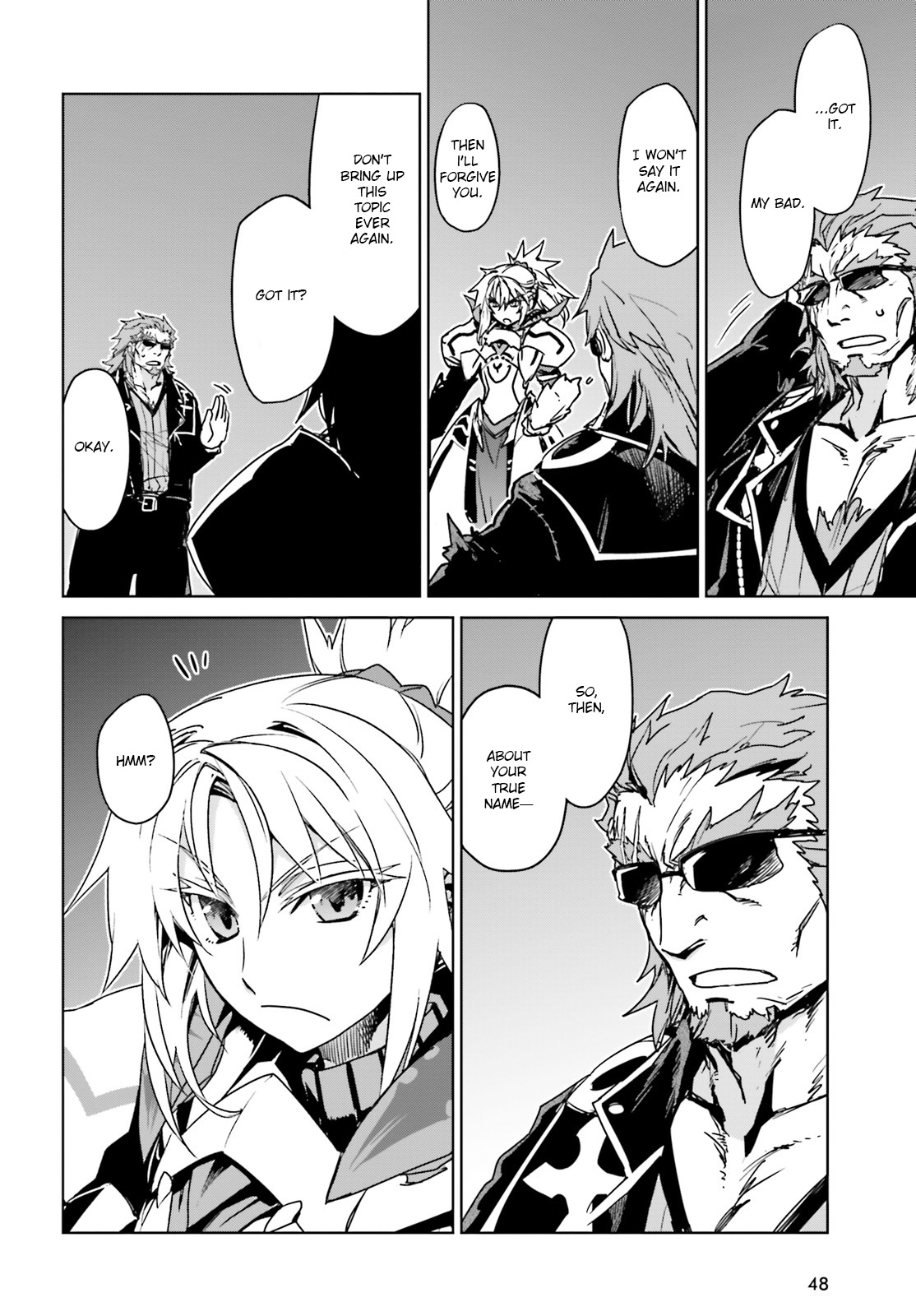 Fate/Apocrypha Chapter 2 page 34 - Chapter 2: Episode: 02 Night Before the Curtain Rises -Red-
