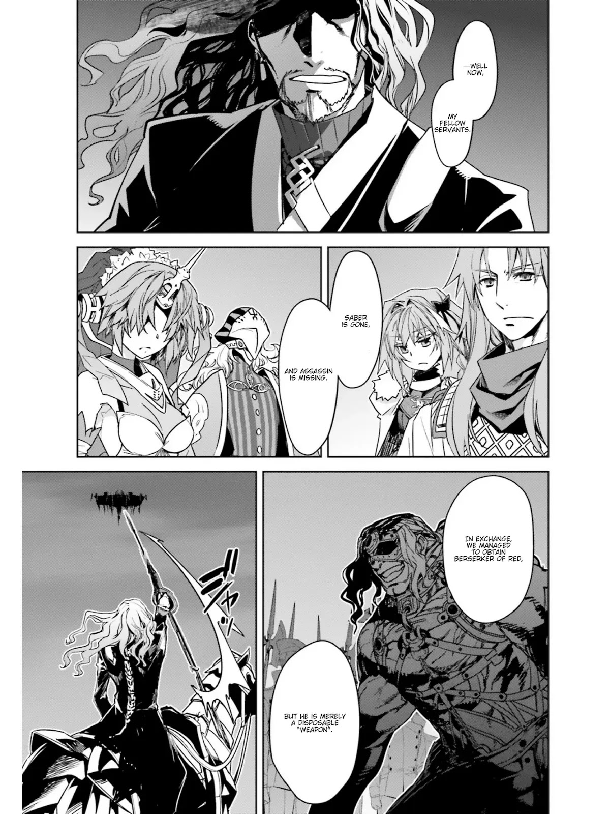 Fate/Apocrypha Chapter 21 page 3 - Chapter 21: Episode: 21 Great Holy Grail War