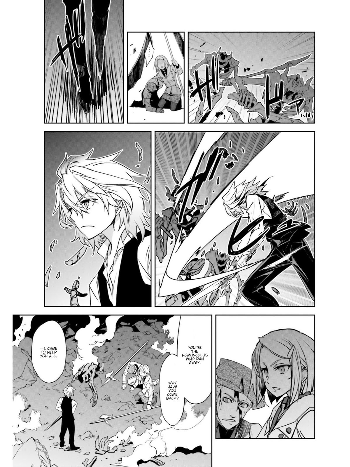 Fate/Apocrypha Chapter 22 page 35 - Chapter 22: Episode: 22 To Each Their Own Battle
