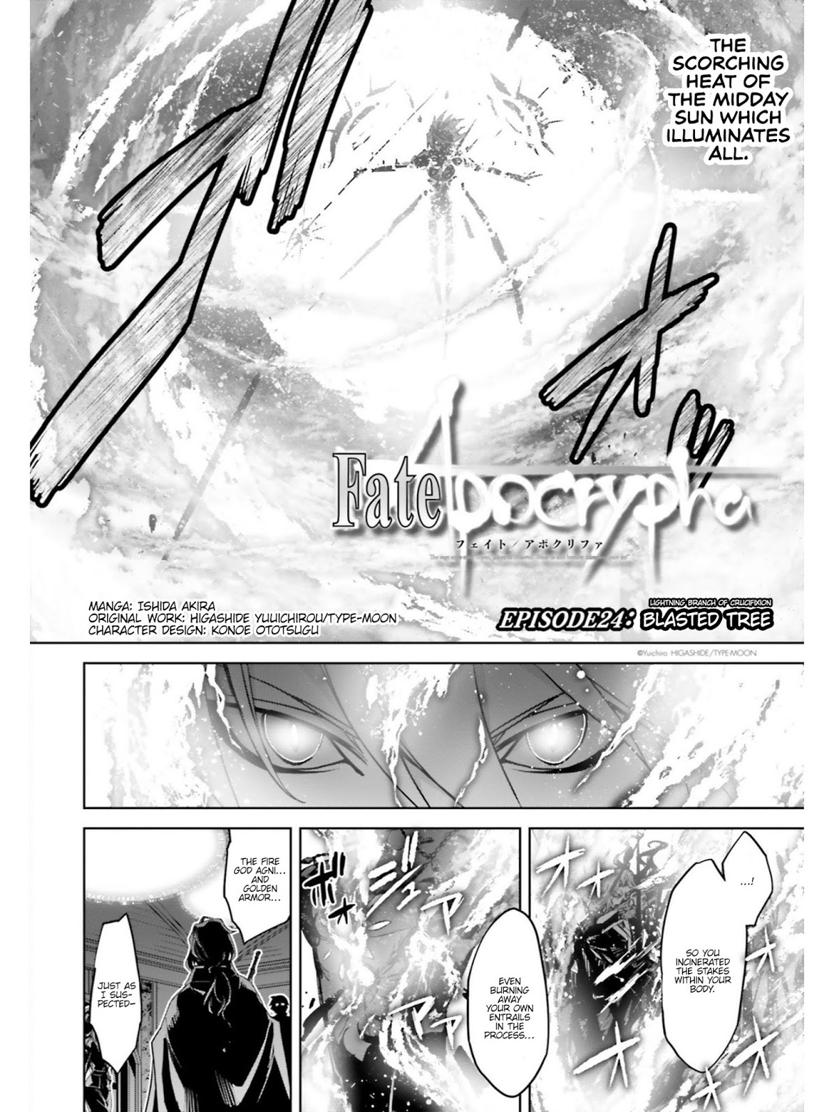 Fate/Apocrypha Chapter 24 page 2 - Chapter 24: Episode: 24 Blasted Tree