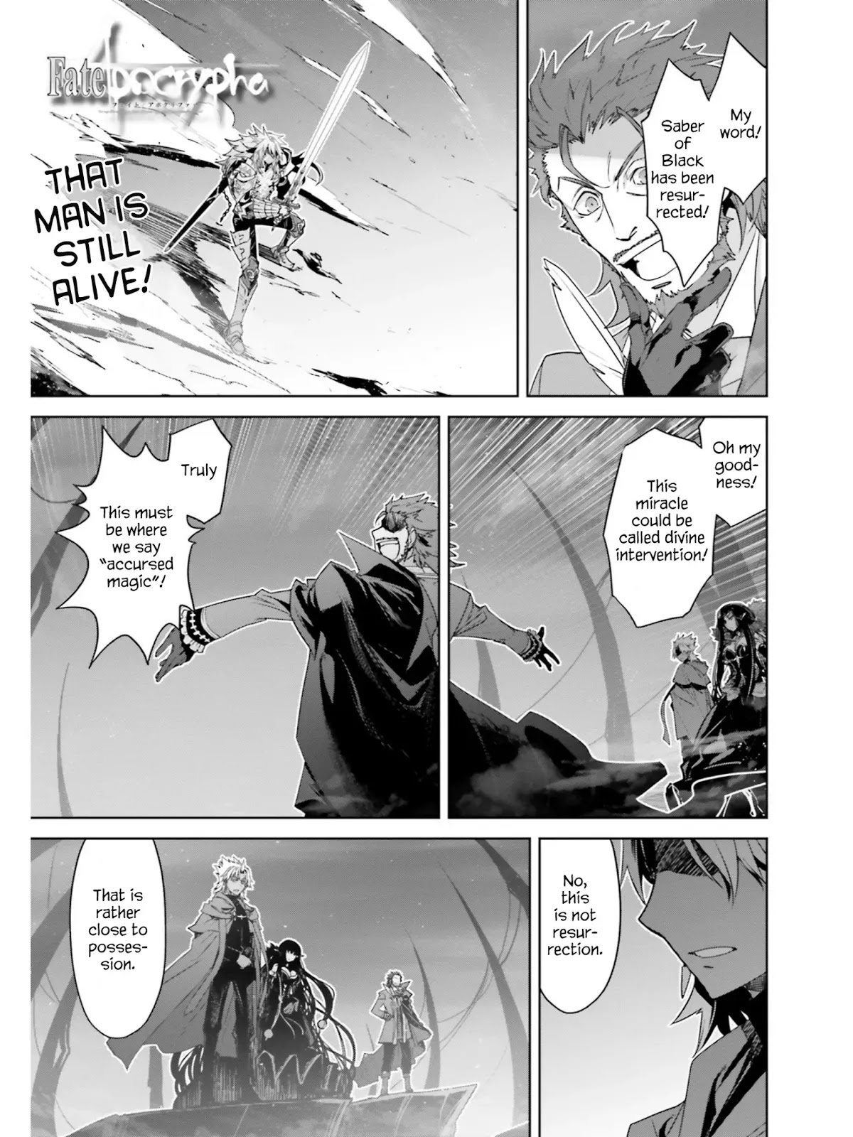 Fate/Apocrypha Chapter 26 page 1 - Chapter 26: Episode 26: Crying Warmonger