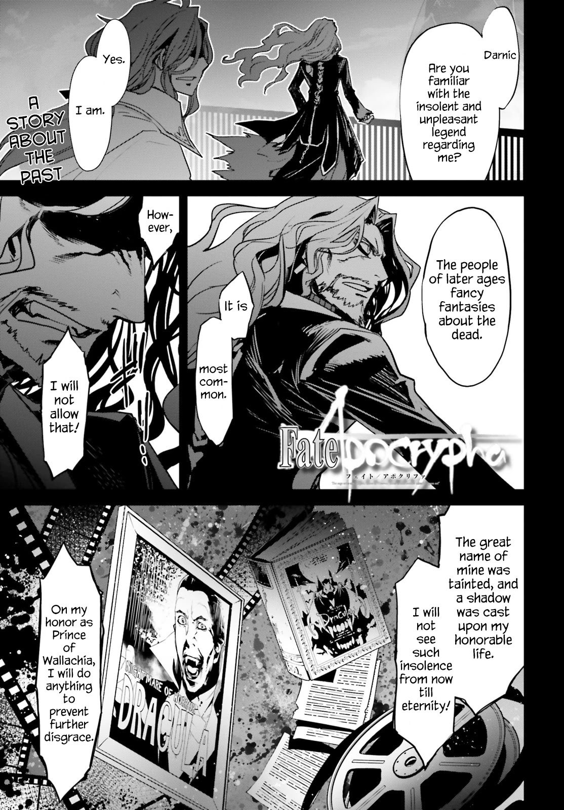 Fate/Apocrypha Chapter 28 page 1 - Chapter 28: Episode: 28 Legend of Dracula 1