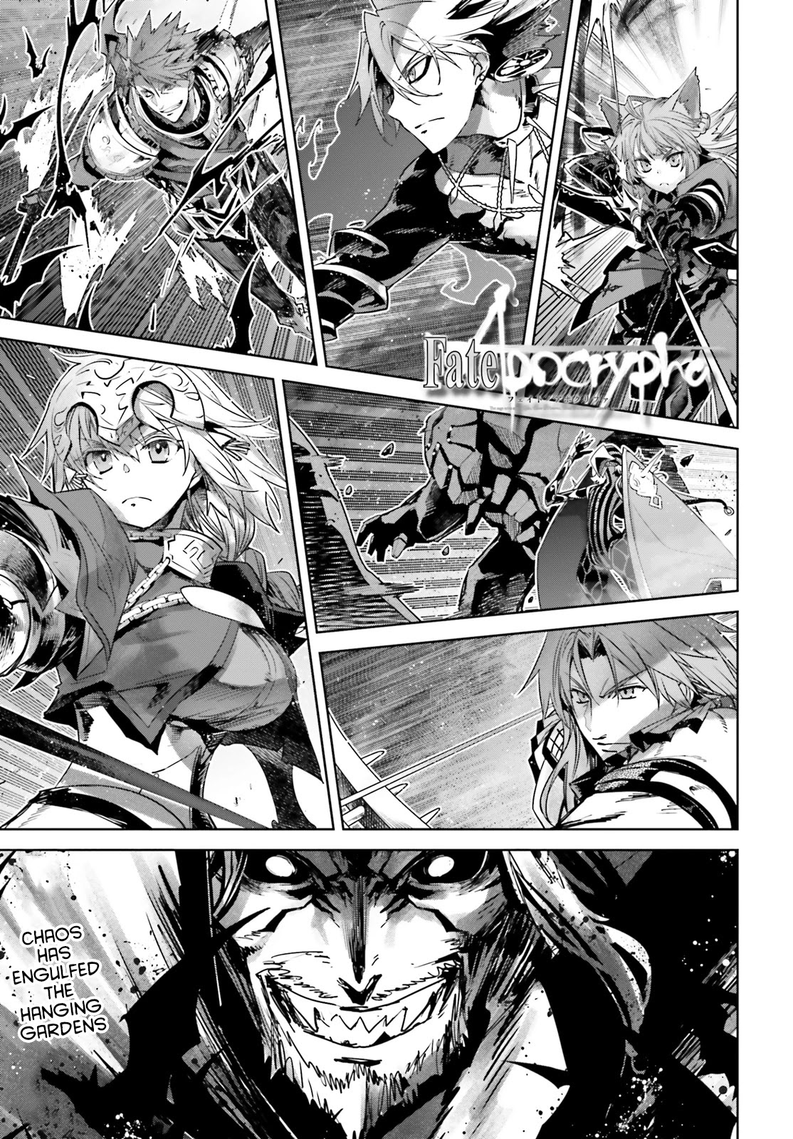 Fate/Apocrypha Chapter 29 page 1 - Chapter 29: Episode: 29 The First Servant