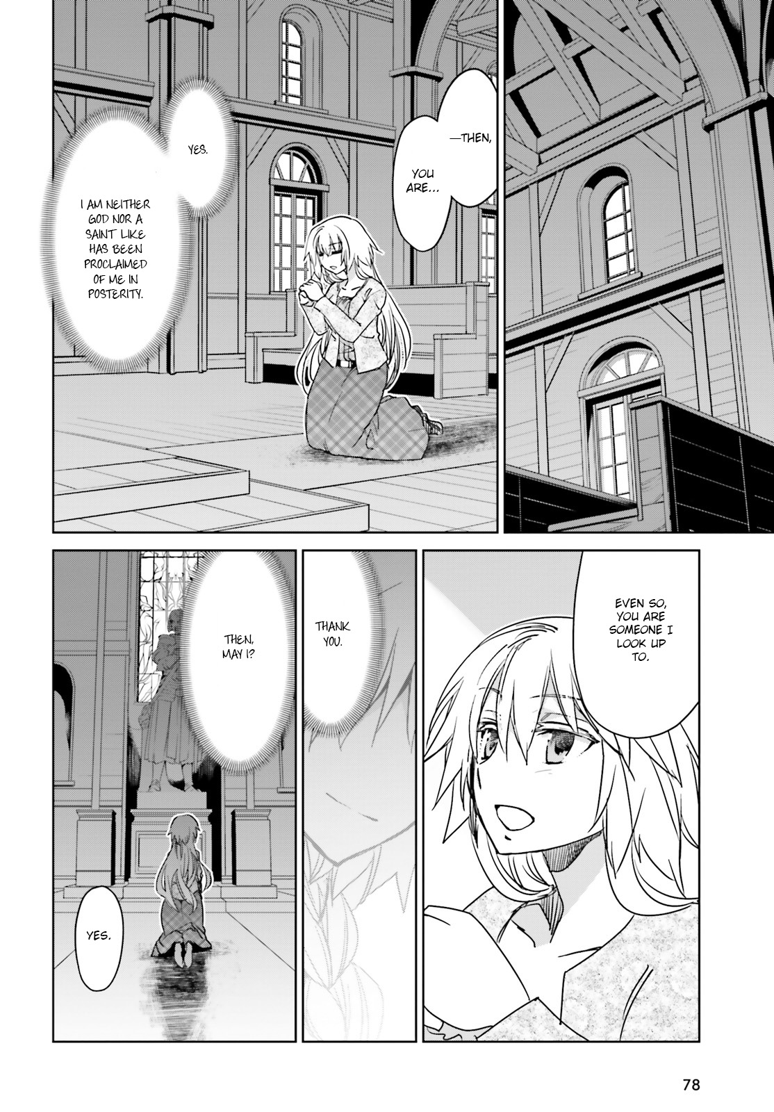 Fate/Apocrypha Chapter 3 page 4 - Chapter 3: Episode: 03 Night Before the Curtain Rises -Descent of the Holy Maiden-