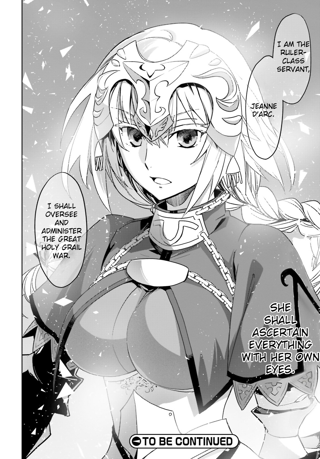 Fate/Apocrypha Chapter 3 page 8 - Chapter 3: Episode: 03 Night Before the Curtain Rises -Descent of the Holy Maiden-