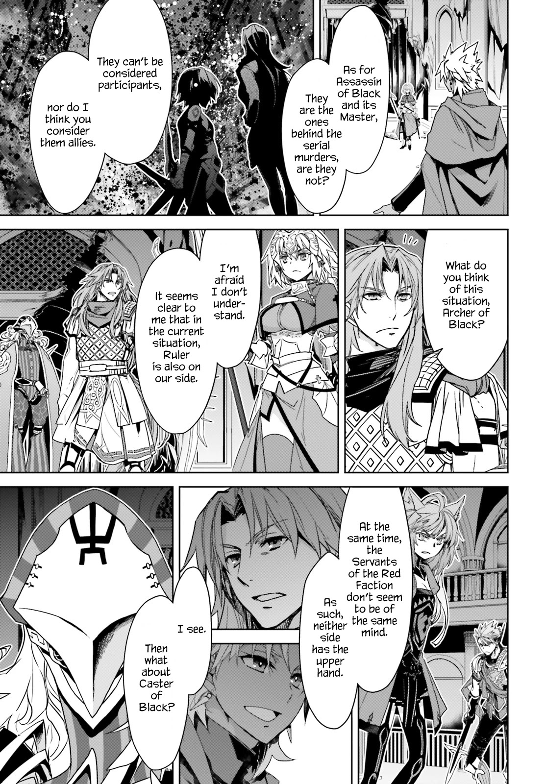Fate/Apocrypha Chapter 32 page 13 - Chapter 32: Episode: 32 The Right To Choose A Master