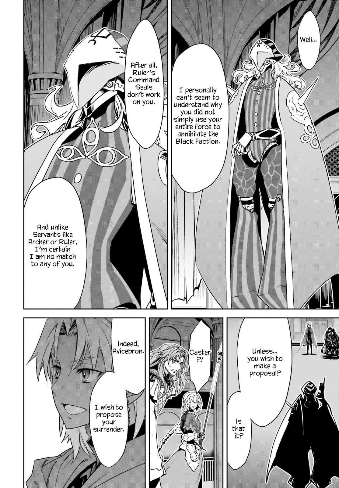 Fate/Apocrypha Chapter 32 page 14 - Chapter 32: Episode: 32 The Right To Choose A Master