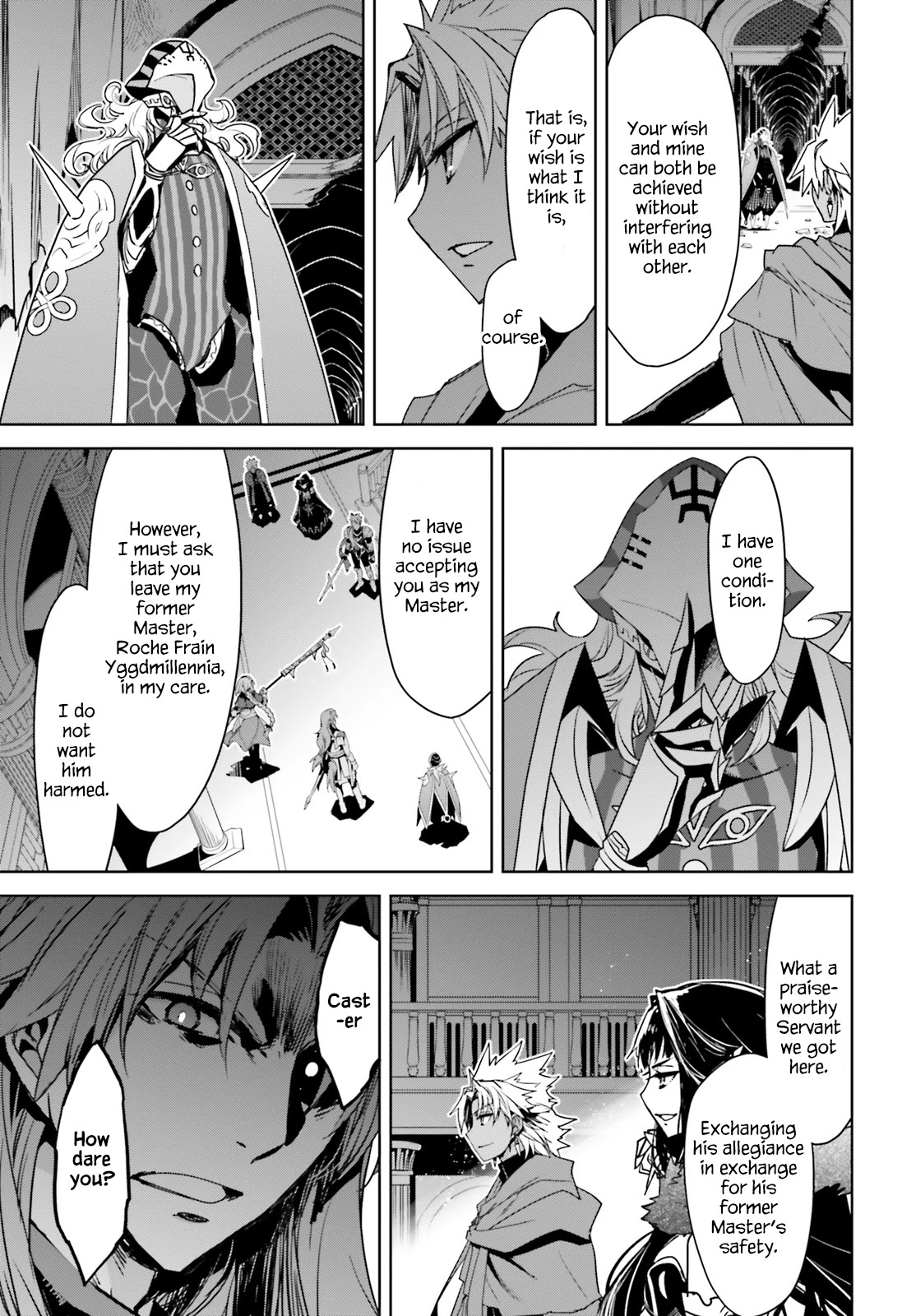 Fate/Apocrypha Chapter 32 page 15 - Chapter 32: Episode: 32 The Right To Choose A Master