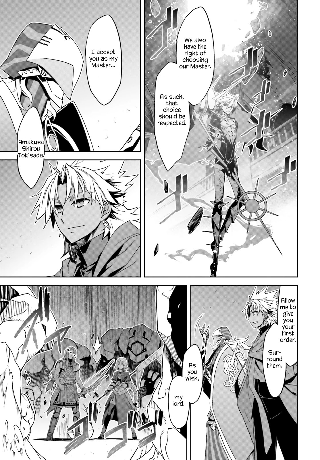 Fate/Apocrypha Chapter 32 page 17 - Chapter 32: Episode: 32 The Right To Choose A Master