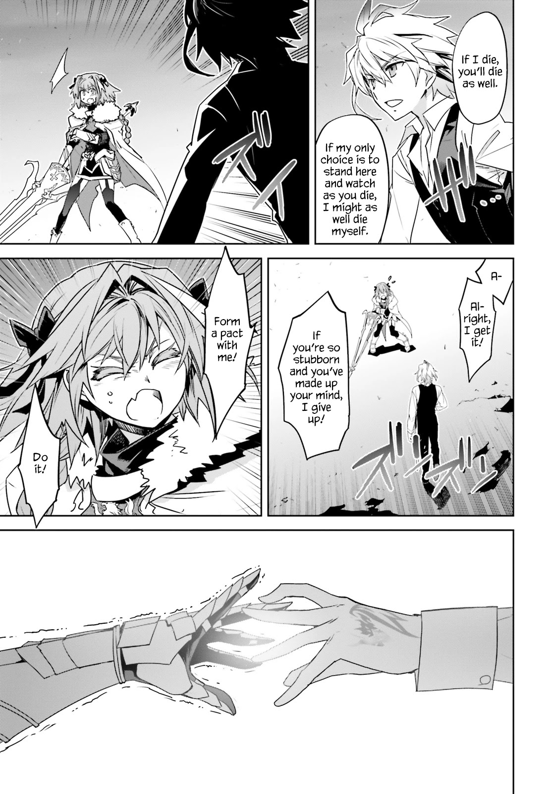 Fate/Apocrypha Chapter 32 page 3 - Chapter 32: Episode: 32 The Right To Choose A Master