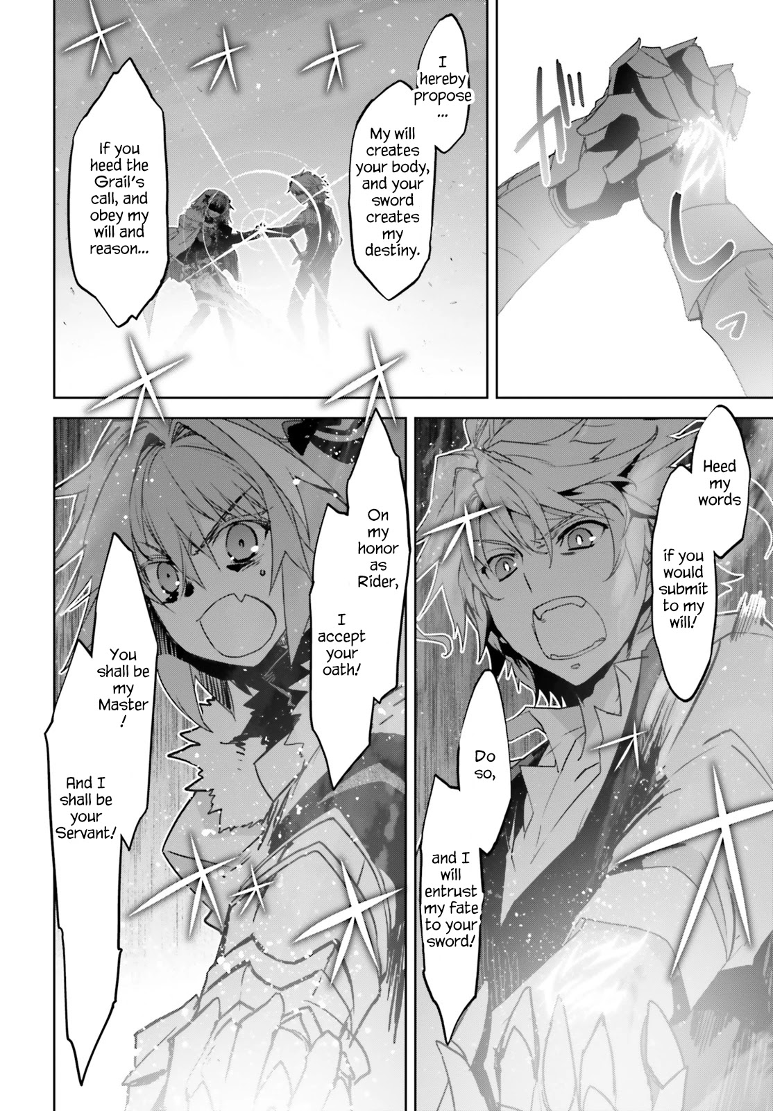 Fate/Apocrypha Chapter 32 page 4 - Chapter 32: Episode: 32 The Right To Choose A Master