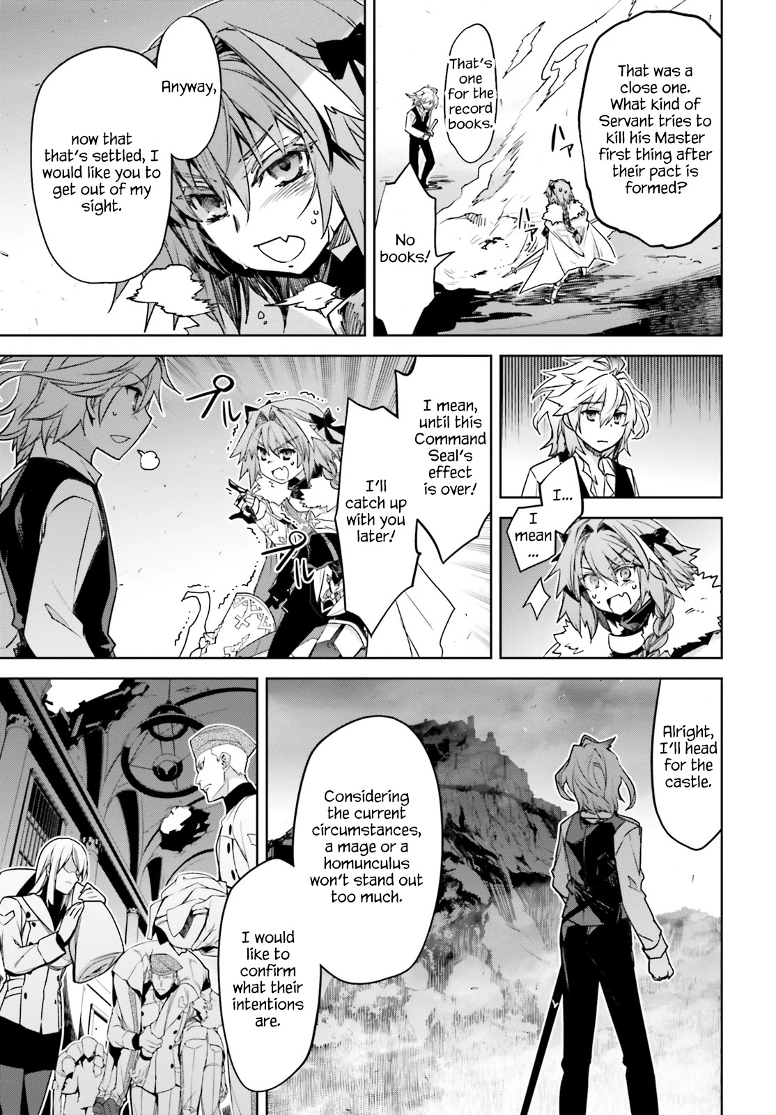 Fate/Apocrypha Chapter 32 page 7 - Chapter 32: Episode: 32 The Right To Choose A Master