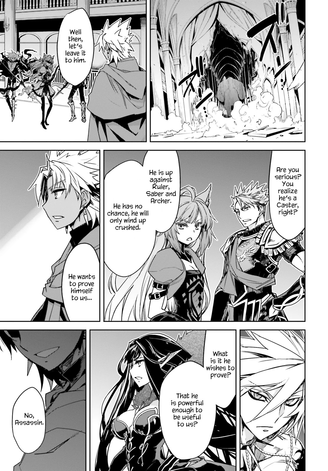Fate/Apocrypha Chapter 33 page 13 - Chapter 33: Episode: 33 The Most Faithful Golem 1
