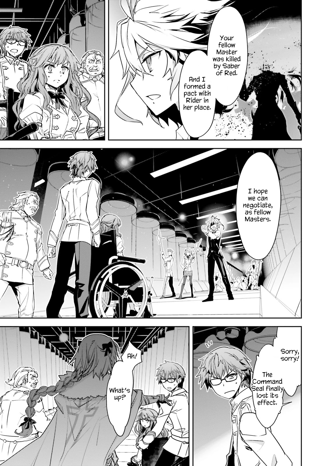 Fate/Apocrypha Chapter 34 page 3 - Chapter 34: Episode: 34 Golem Keter Malkuth