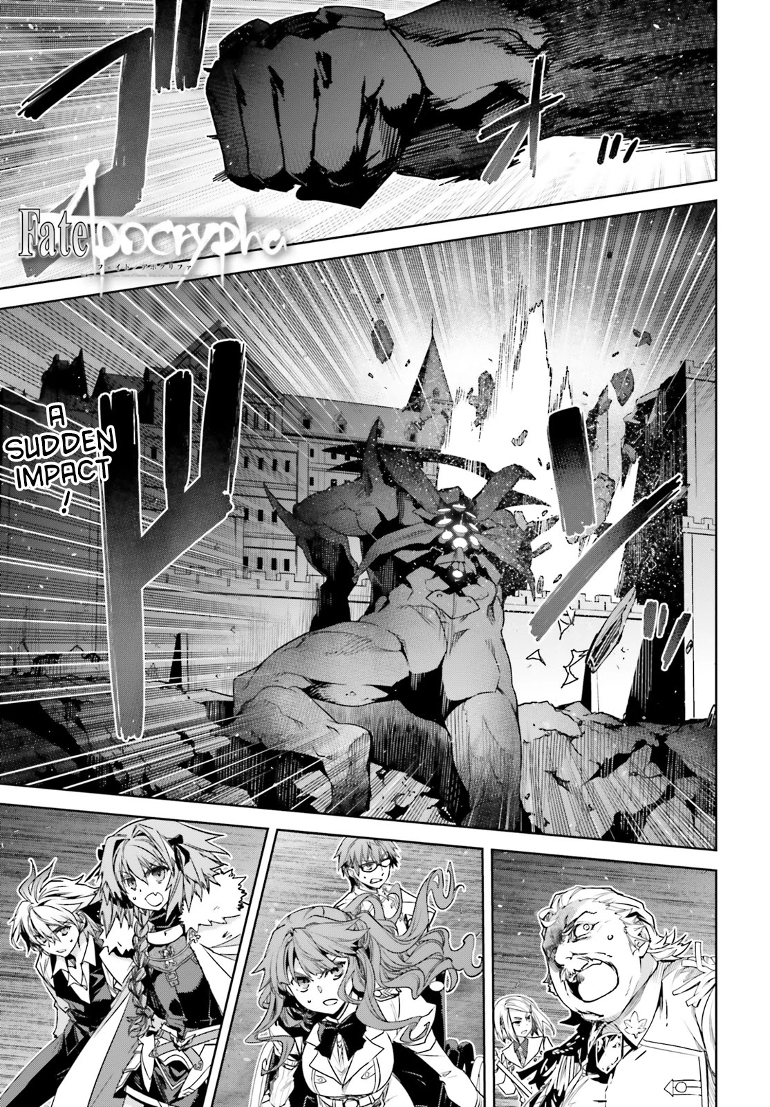 Fate/Apocrypha Chapter 35 page 1 - Chapter 35: Episode: 35 The Primordial Man