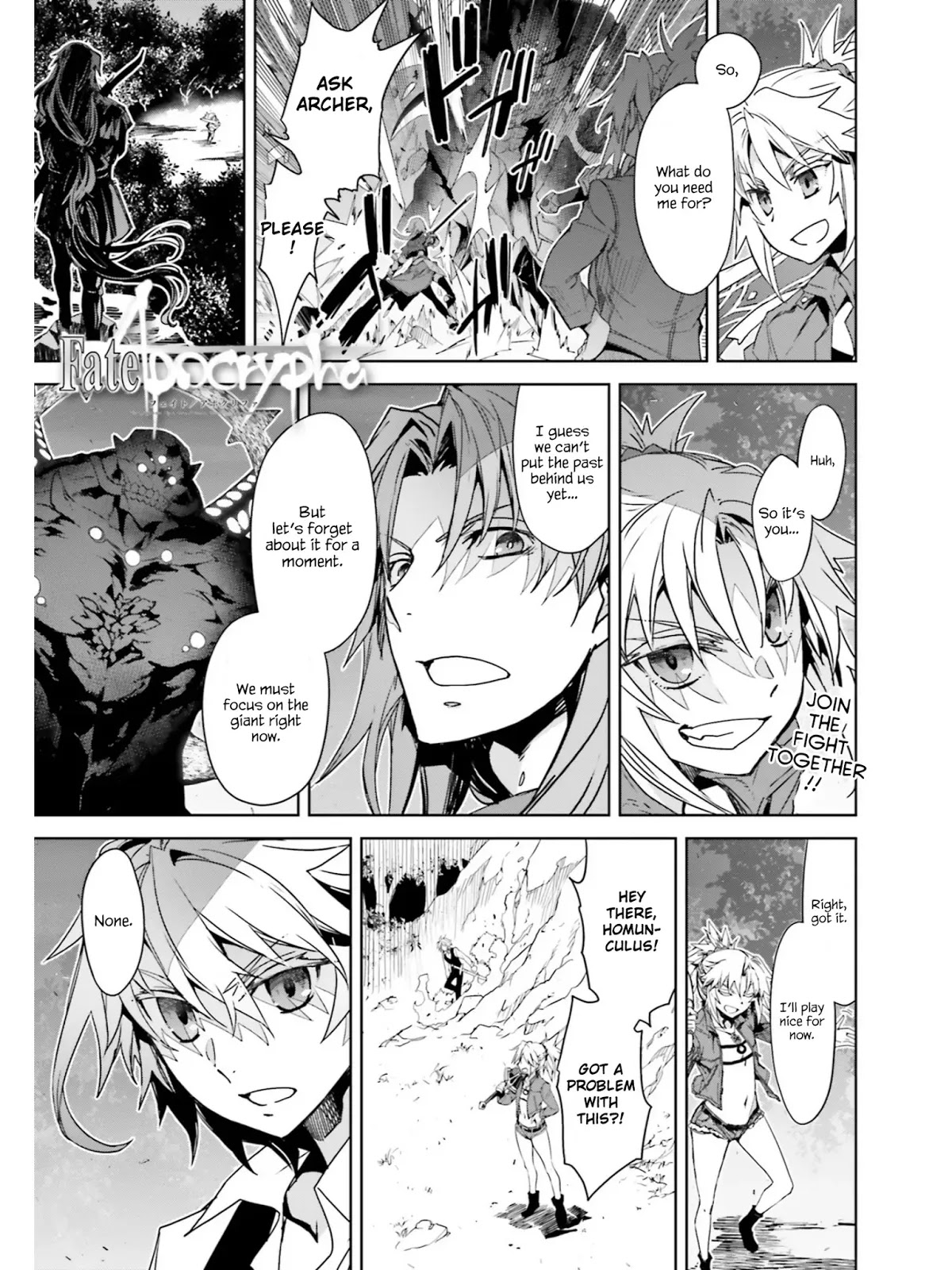 Fate/Apocrypha Chapter 36 page 1 - Chapter 36: Episode: 36 Paradise