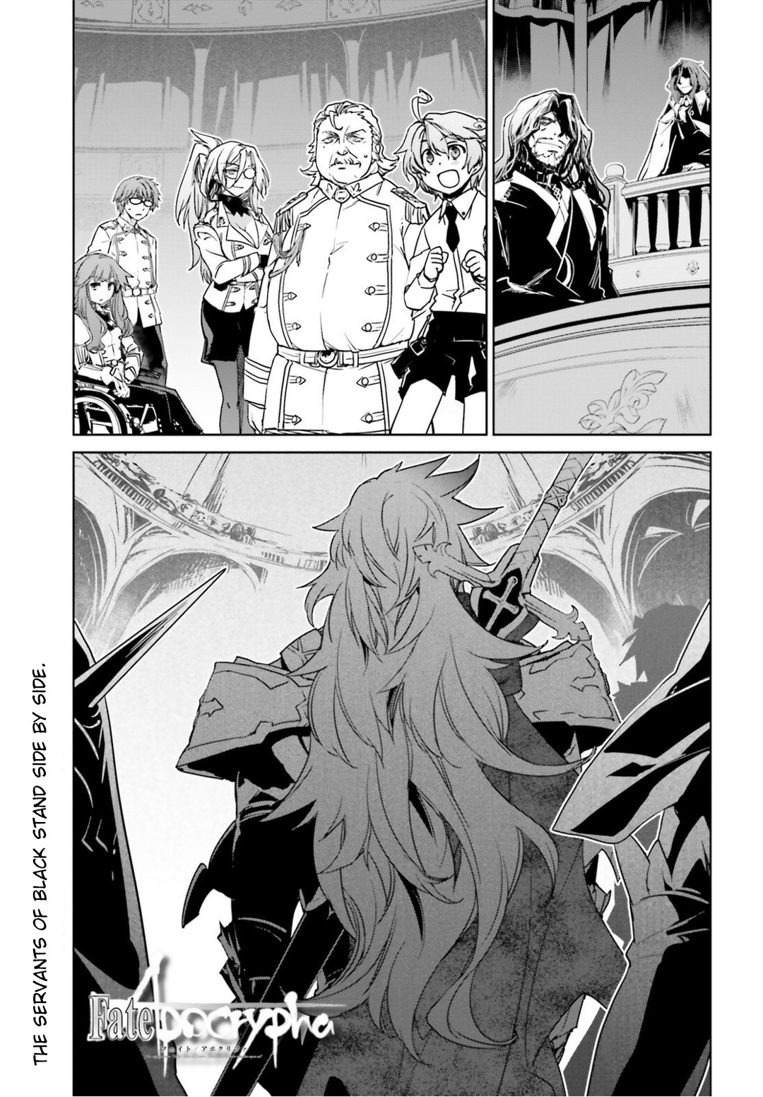 Fate/Apocrypha Chapter 4 page 1 - Chapter 4: Episode: 04 Saber of Black