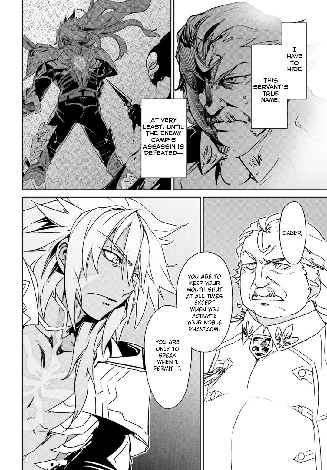 Fate/Apocrypha Chapter 4 page 16 - Chapter 4: Episode: 04 Saber of Black