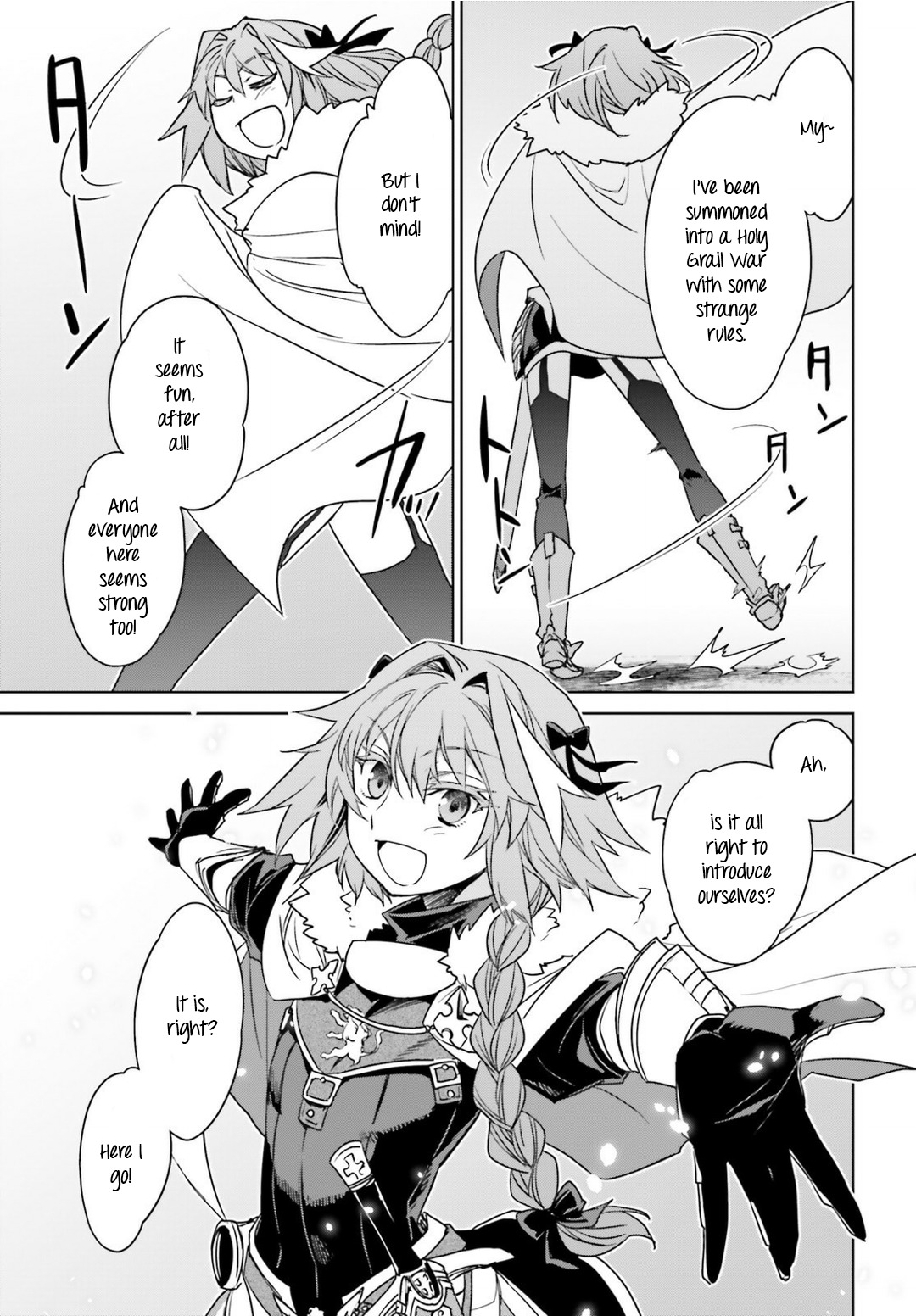 Fate/Apocrypha Chapter 4 page 3 - Chapter 4: Episode: 04 Saber of Black