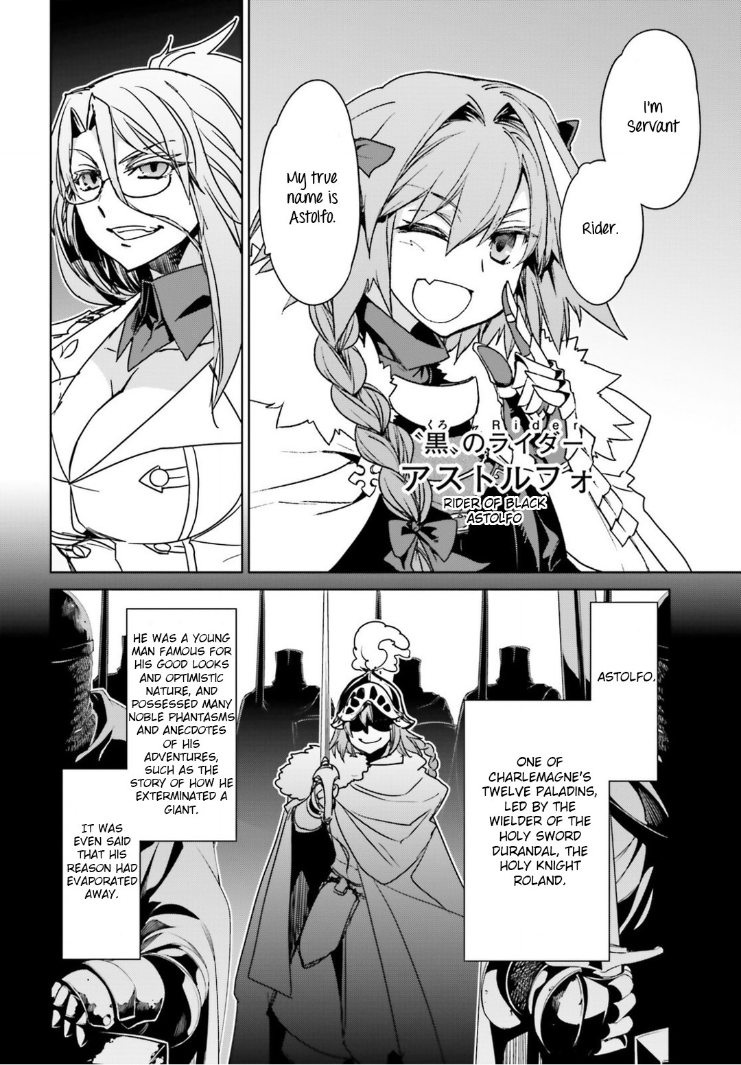 Fate/Apocrypha Chapter 4 page 4 - Chapter 4: Episode: 04 Saber of Black
