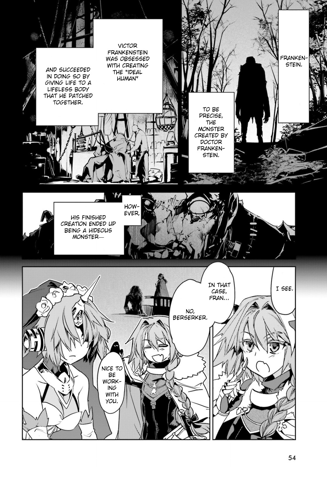 Fate/Apocrypha Chapter 4 page 8 - Chapter 4: Episode: 04 Saber of Black