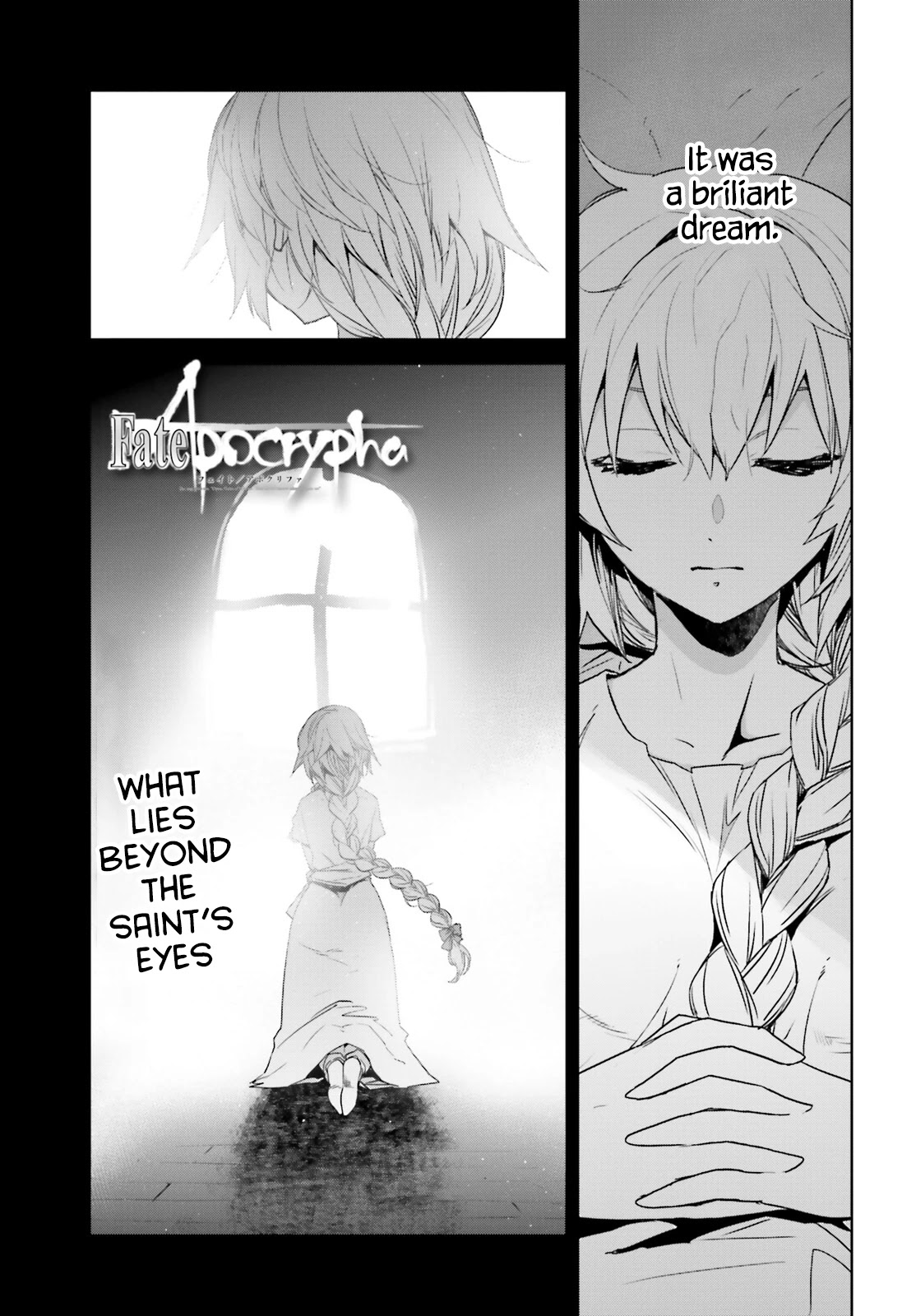 Fate/Apocrypha Chapter 41 page 1 - Chapter 41: Episode: 41 It Was A Brilliant Dream