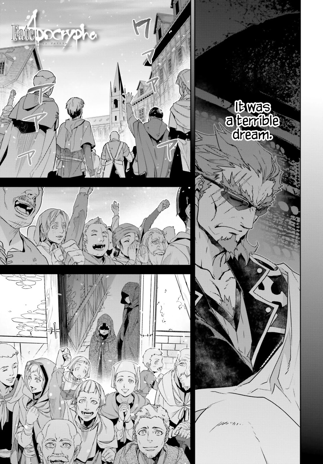 Fate/Apocrypha Chapter 42 page 1 - Chapter 42: Episode: 42 It Was A Terrible Dream