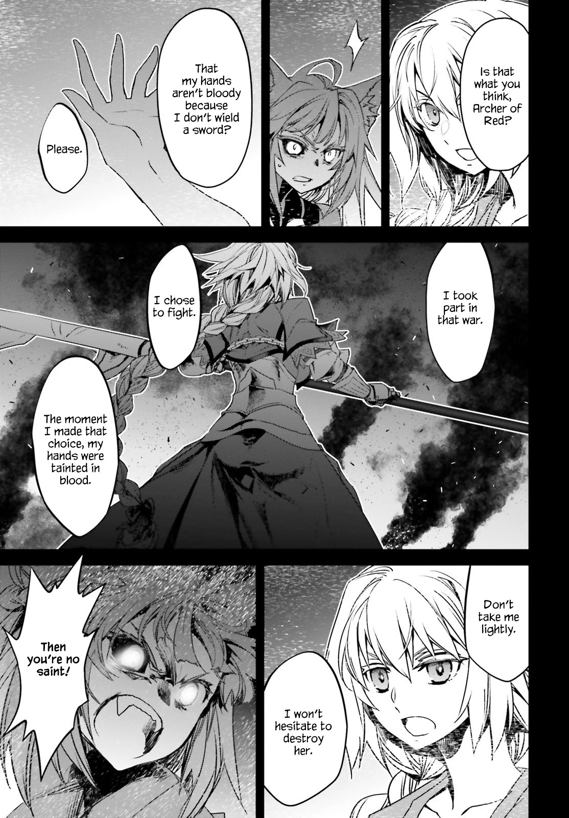 Fate/Apocrypha Chapter 48 page 33 - Chapter 48: Episode: 48 May The Souls Of The Departed Rest In Peace