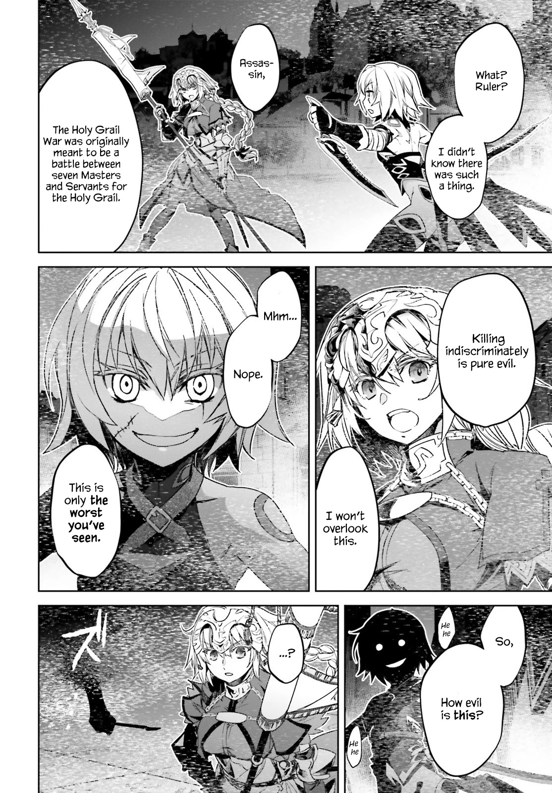 Fate/Apocrypha Chapter 48 page 4 - Chapter 48: Episode: 48 May The Souls Of The Departed Rest In Peace