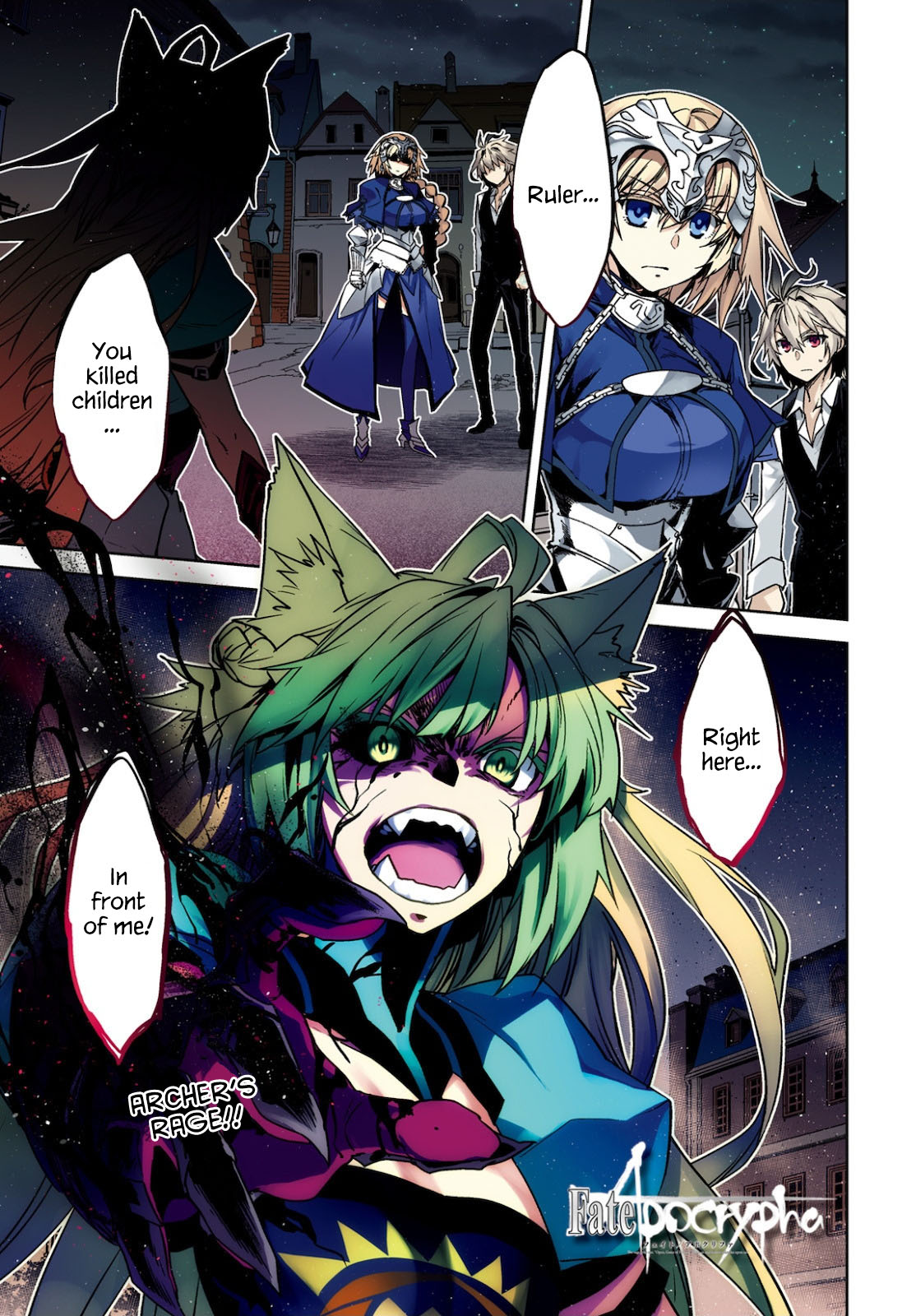 Fate/Apocrypha Chapter 49 page 1 - Chapter 49: Episode: 49 False Saint