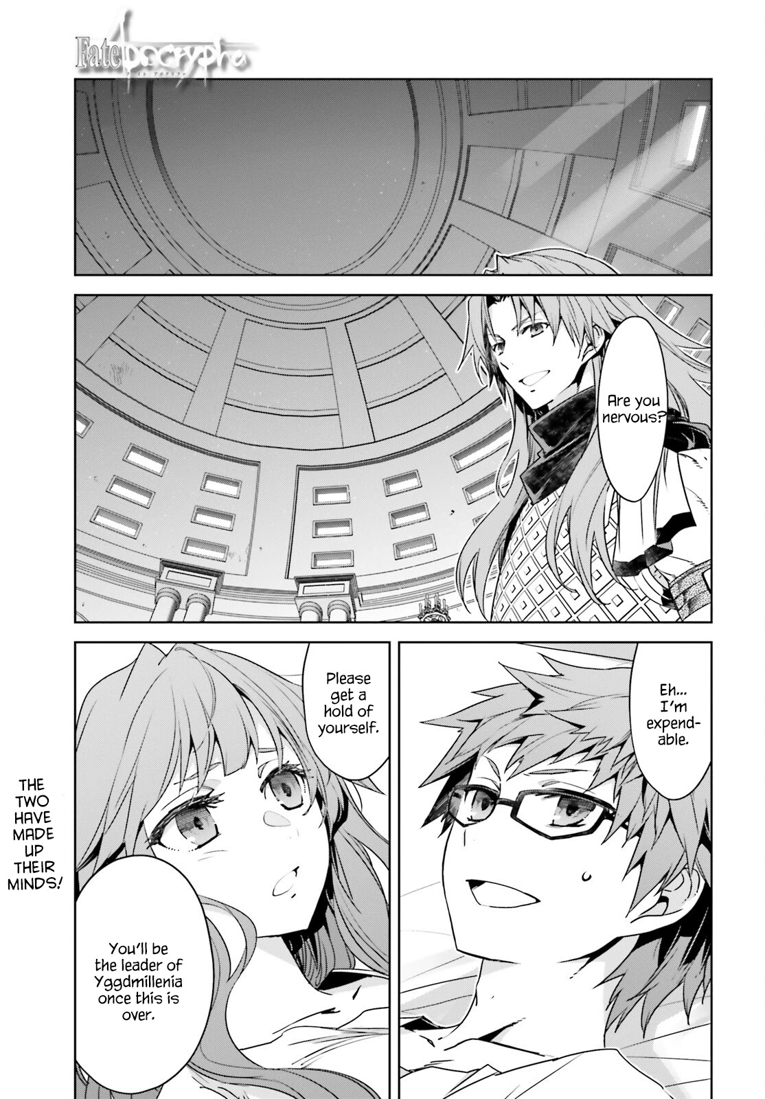 Fate/Apocrypha Chapter 51 page 1 - Chapter 51: Episode: 51 A Master's Responsibility