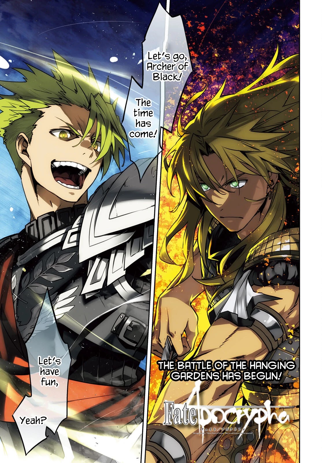 Fate/Apocrypha Chapter 54 page 1 - Chapter 54: Episode: 54 The Promised Time