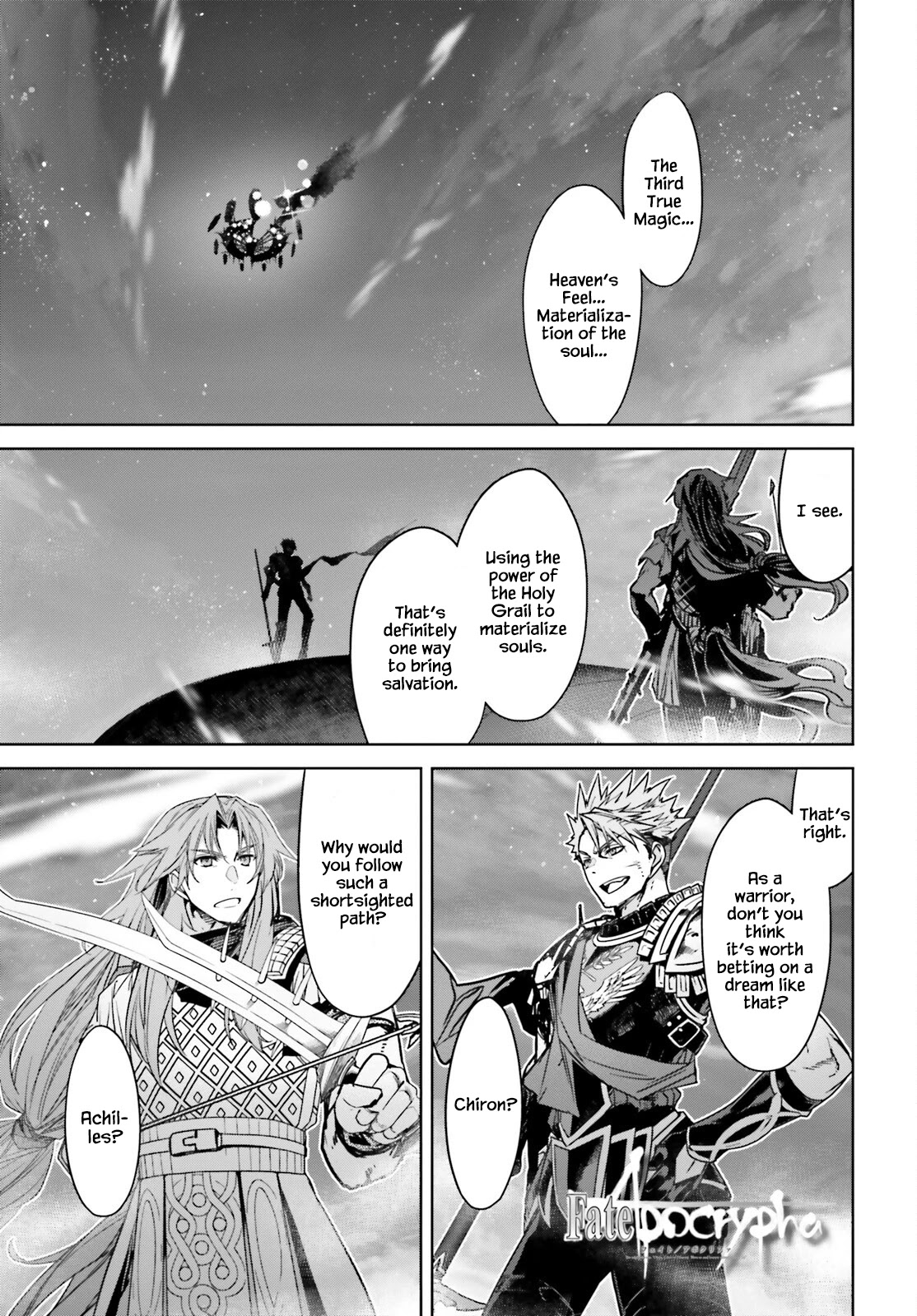 Fate/Apocrypha Chapter 56 page 1 - Chapter 56: Episode: 56 Diatrekhon Aster Lonkhe