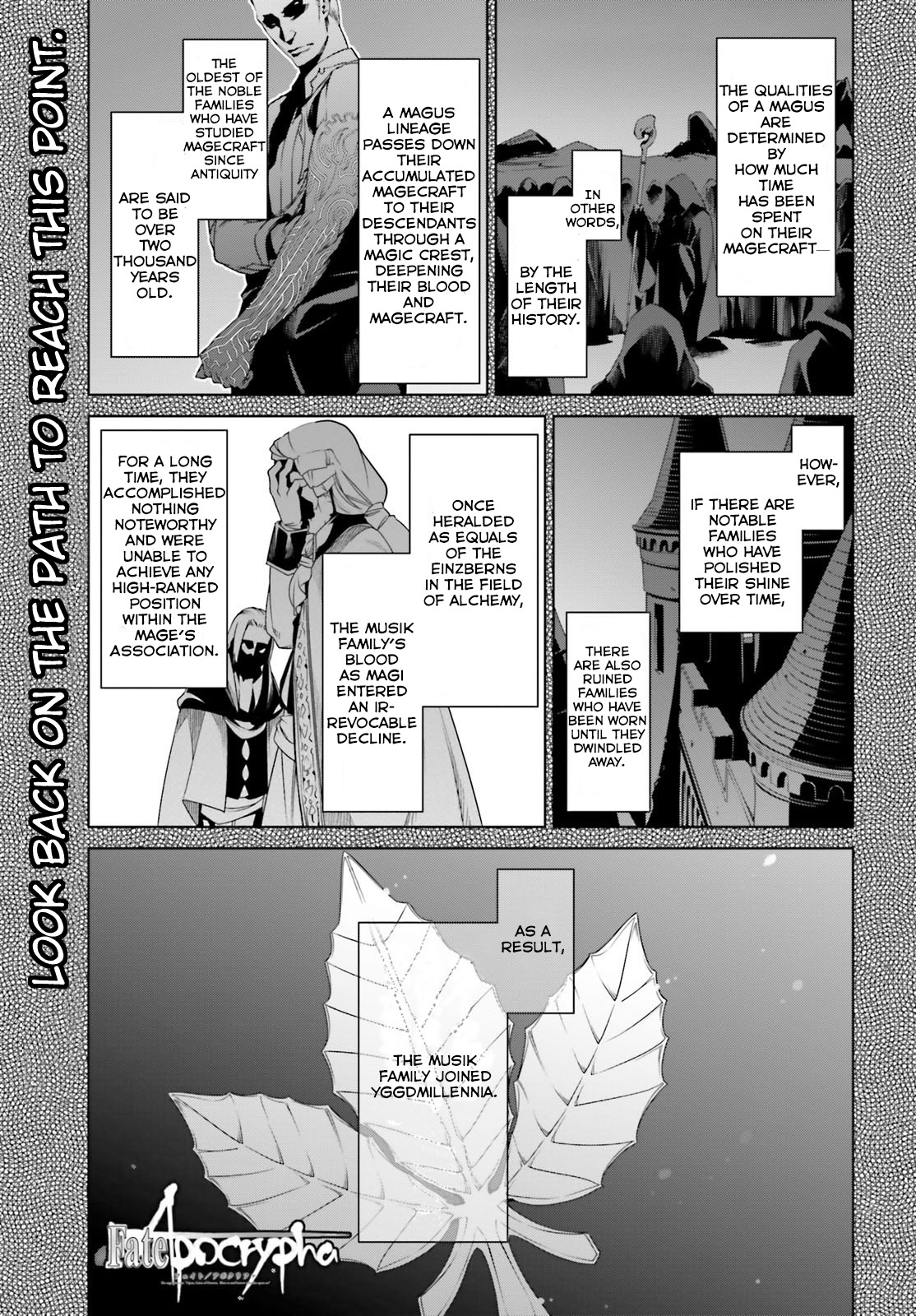 Fate/Apocrypha Chapter 6 page 1 - Chapter 6: Episode: 06 Gordes Musik Yggdmillenia