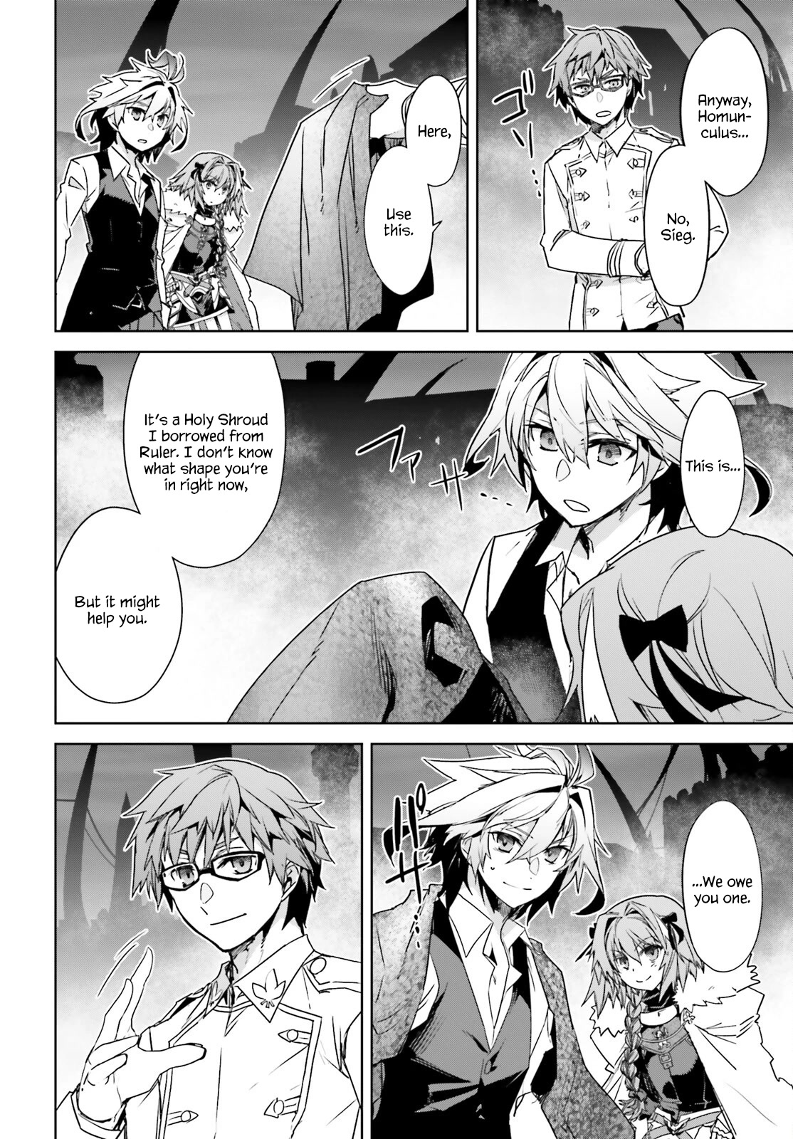 Fate/Apocrypha Chapter 62 page 14 - Chapter 62: Episode: 62 After The Fierce Battle...