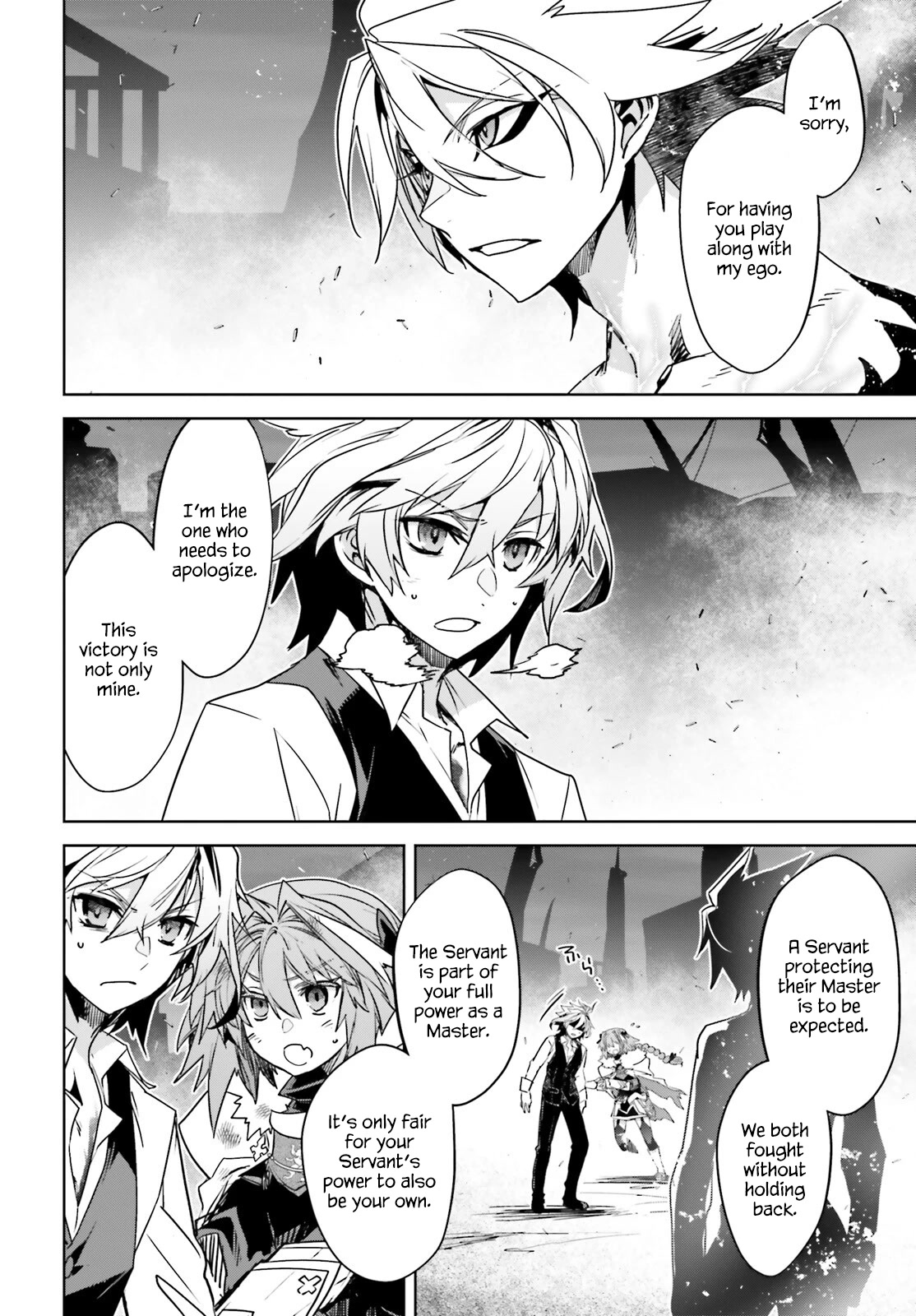 Fate/Apocrypha Chapter 62 page 4 - Chapter 62: Episode: 62 After The Fierce Battle...
