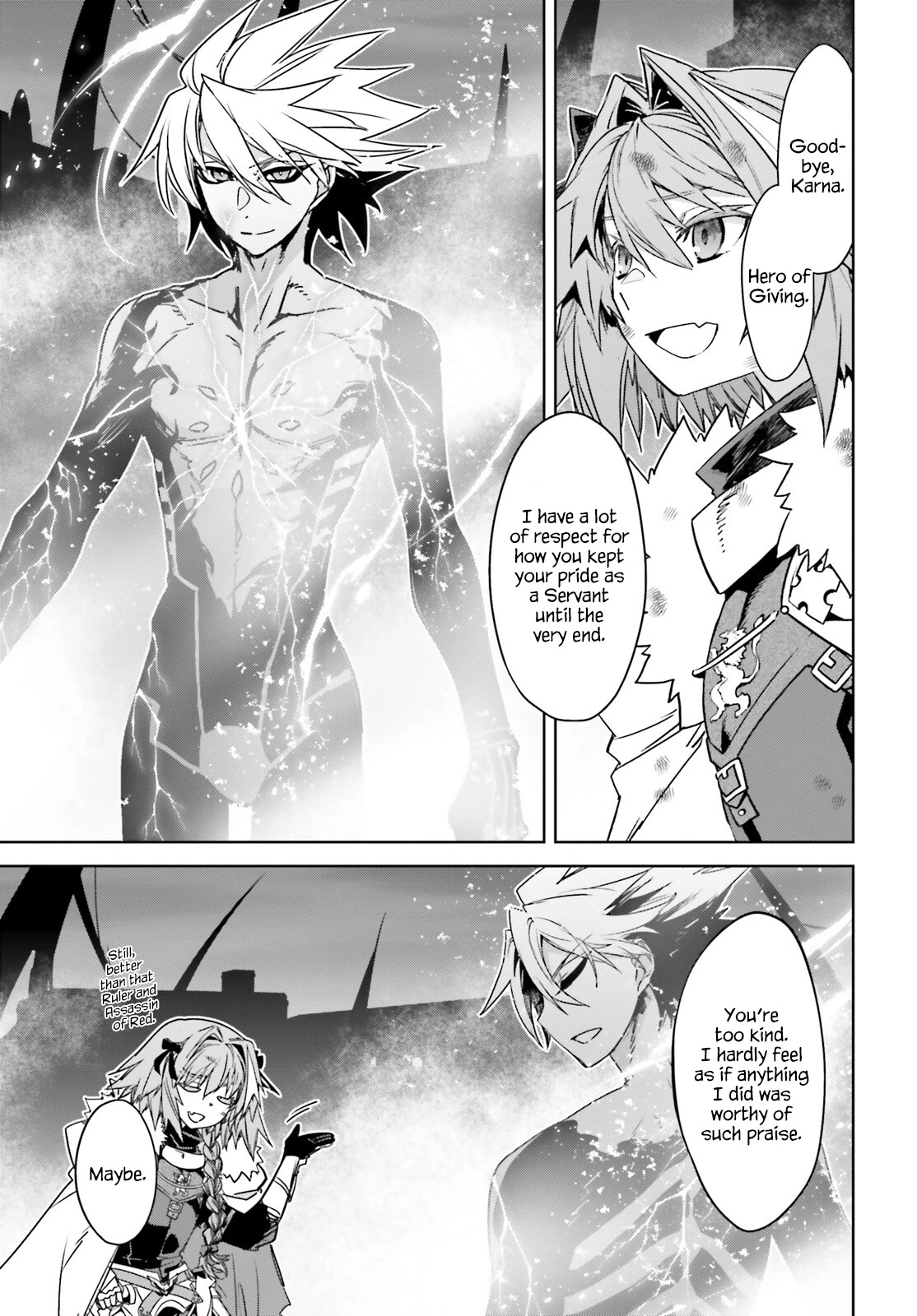 Fate/Apocrypha Chapter 62 page 9 - Chapter 62: Episode: 62 After The Fierce Battle...