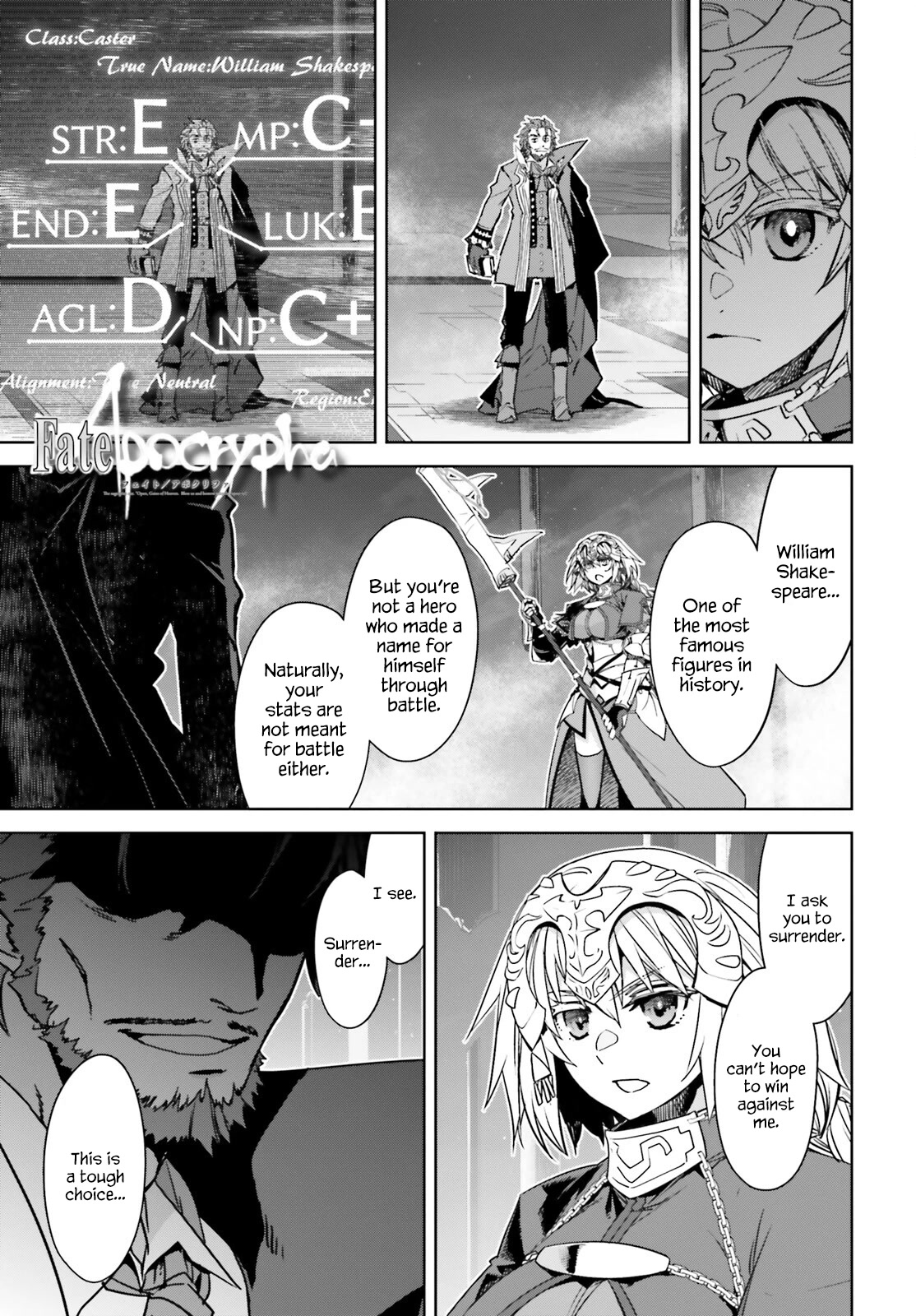 Fate/Apocrypha Chapter 64 page 1 - Chapter 64: Episode: 64 First Folio