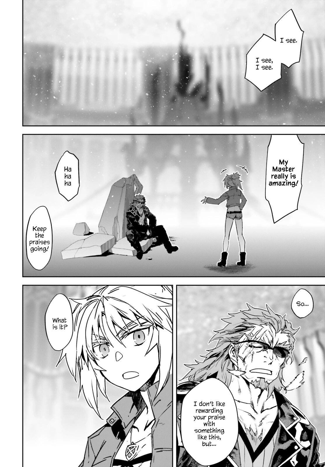 Fate/Apocrypha Chapter 65 page 19 - Chapter 65: Episode: 65 "It was fun, Master"