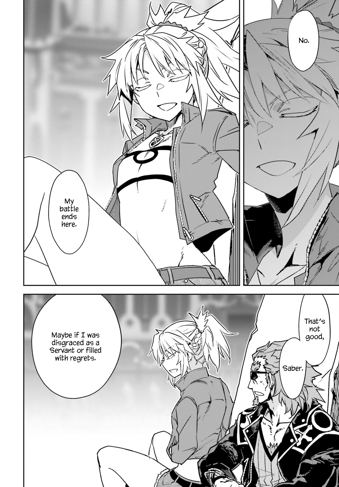 Fate/Apocrypha Chapter 65 page 23 - Chapter 65: Episode: 65 "It was fun, Master"