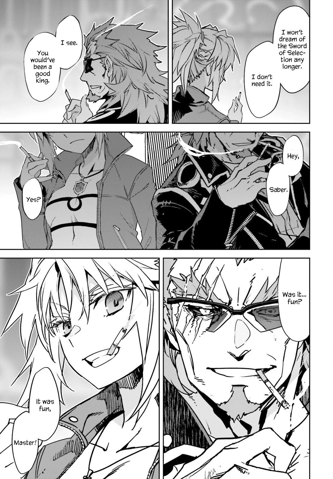 Fate/Apocrypha Chapter 65 page 32 - Chapter 65: Episode: 65 "It was fun, Master"