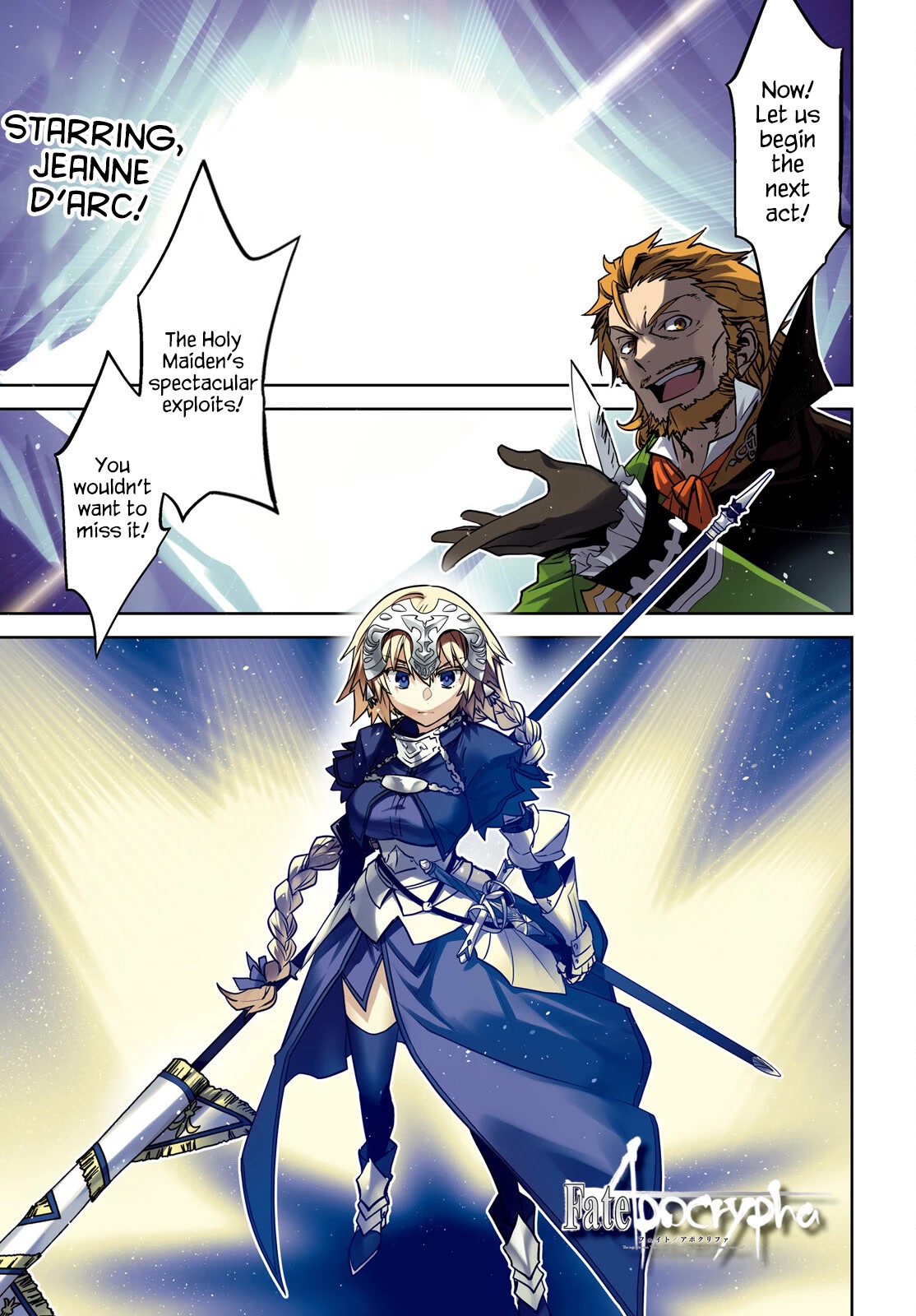 Fate/Apocrypha Chapter 66 page 1 - Chapter 66: Episode: 66 The Path of the Saint