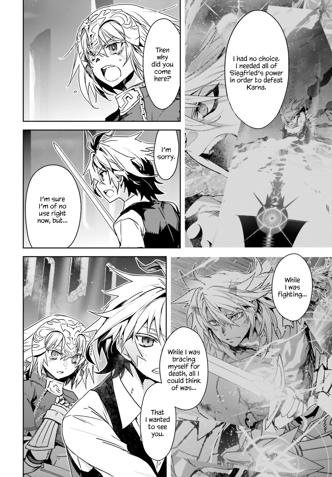 Fate/Apocrypha Chapter 68 page 20 - Chapter 68: Episode: 68 "I wanted to see you"